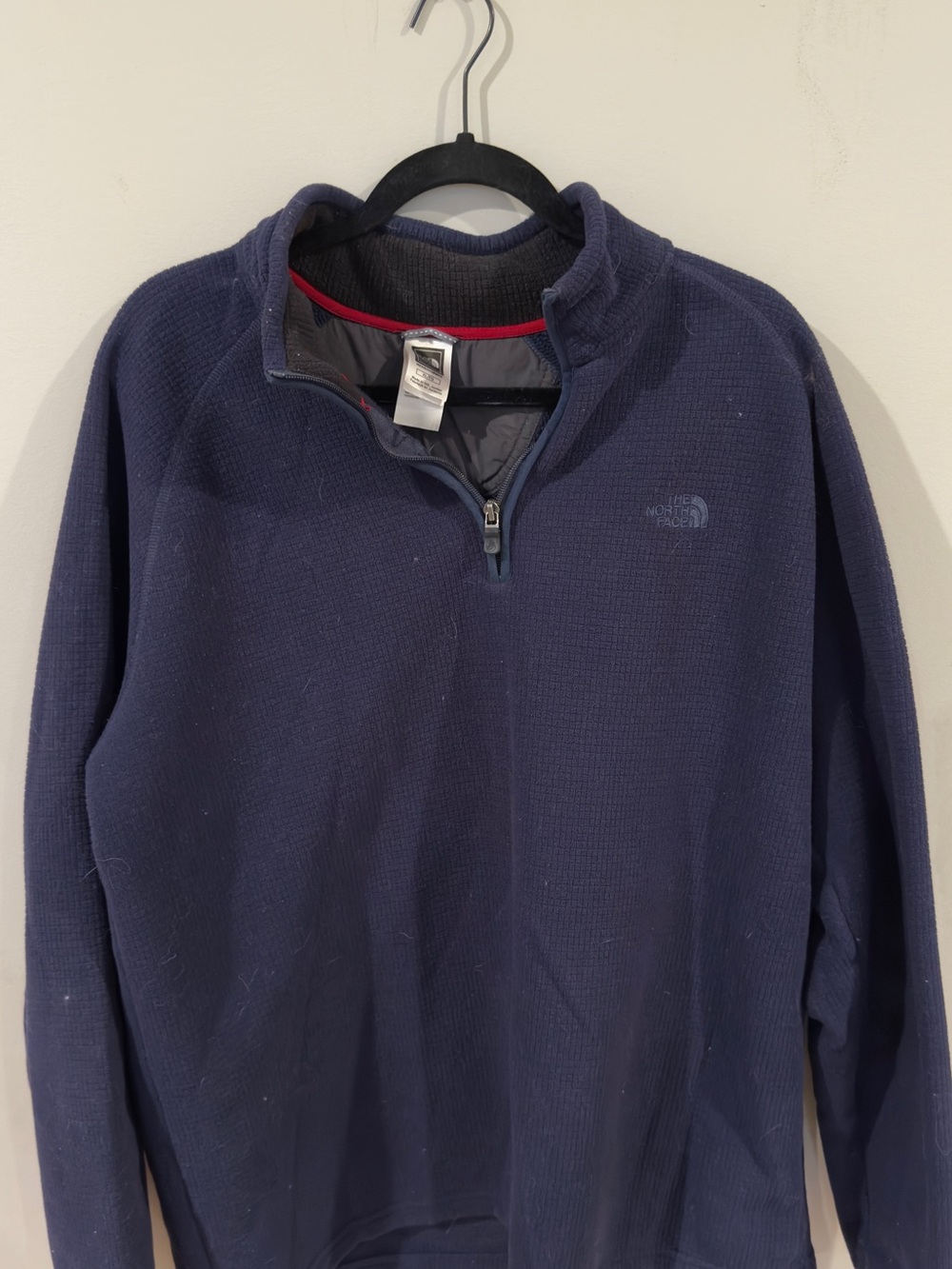 The North Face Dark Blue Quarter-Zip Fleece Pullover